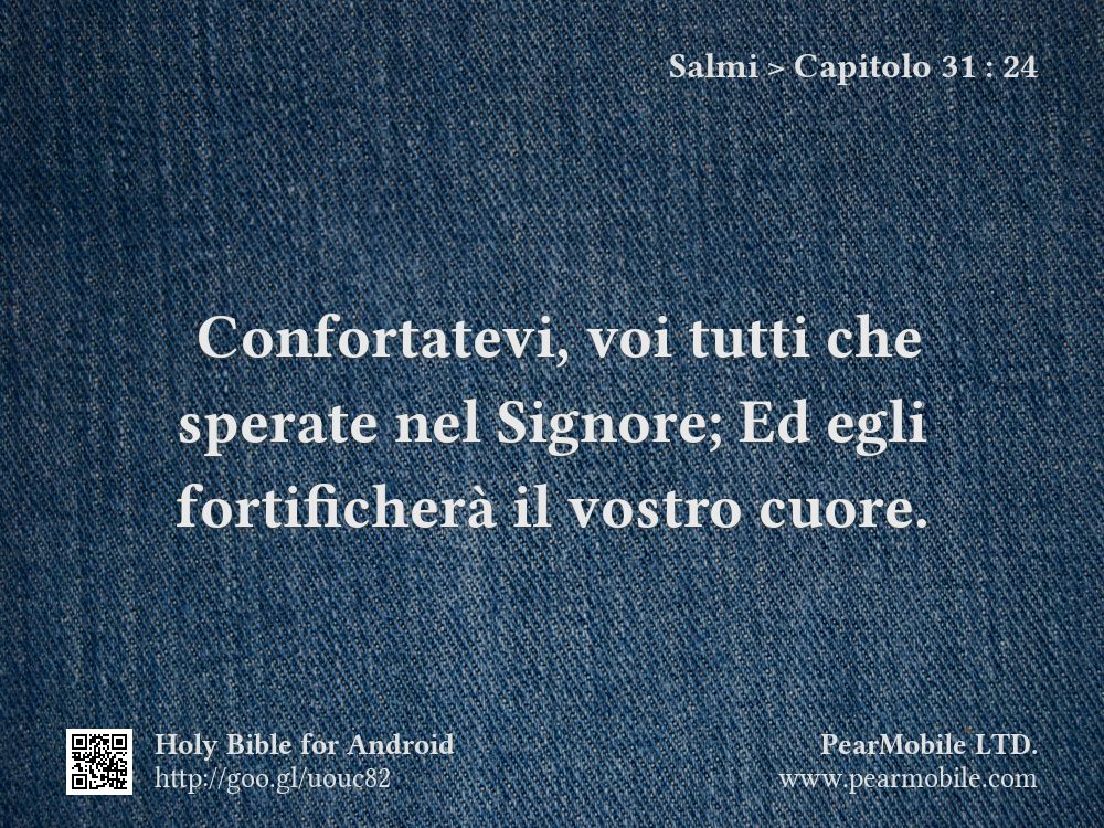Salmi, Capitolo 31:24
